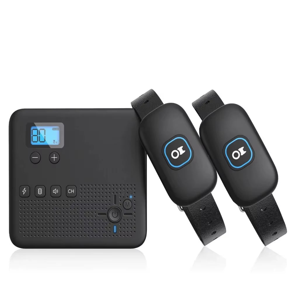 Invisible Wireless Electric Dog Fence System Outdoor Dog Training Remote Control Beep Dog Shock Collar Electric Pet Fence