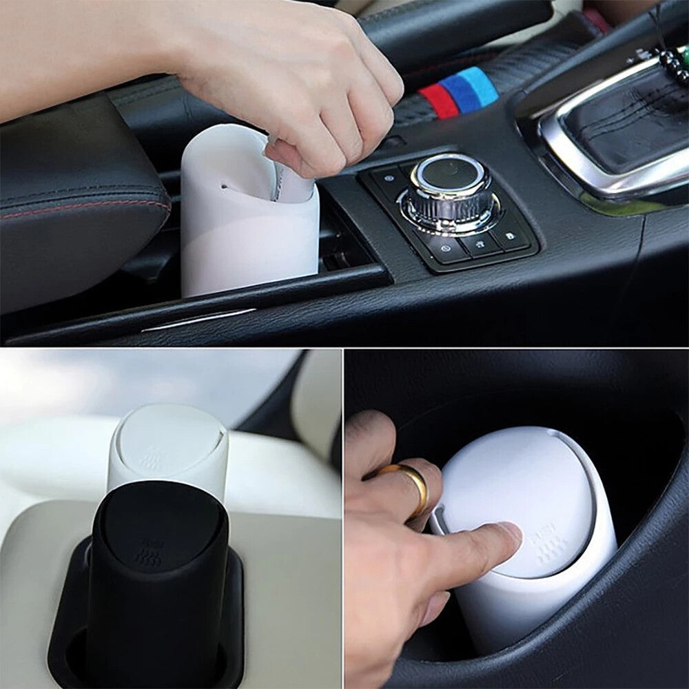 Car Trash Rubbish Garbage Dust Bin Storage Can Box Container Waste Holder Case