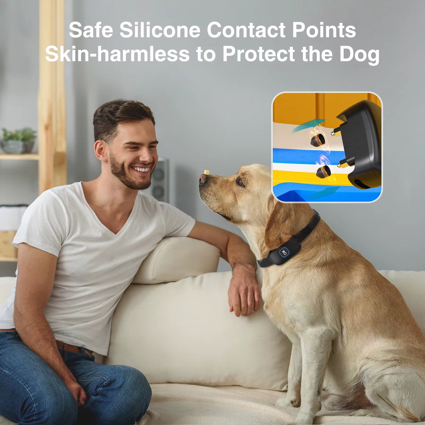 Invisible Wireless Electric Dog Fence System Outdoor Dog Training Remote Control Beep Dog Shock Collar Electric Pet Fence