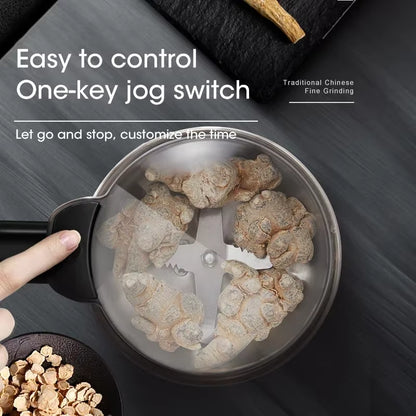 400W Coffee Grinder Multifunctional Machine Stainless Steel Coffee Machine for Home Bean Pepper Concentrated Coffee Nut