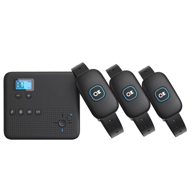 Invisible Wireless Electric Dog Fence System Outdoor Dog Training Remote Control Beep Dog Shock Collar Electric Pet Fence