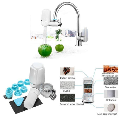 Tap Water Filter Kitchen Faucet Water Purifier Clean Percolator Home Kitchen AU